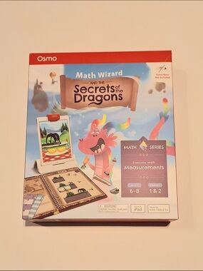 Osmo Math Wizard and the Secrets of the Dragons - Blue Educational Game